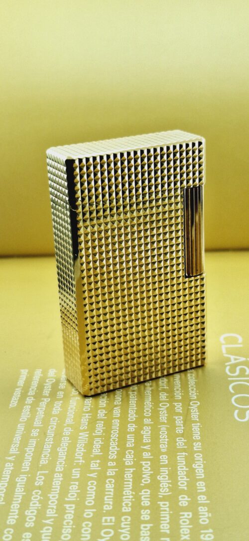 Encendedor Dupont Frances Bañado en oro
